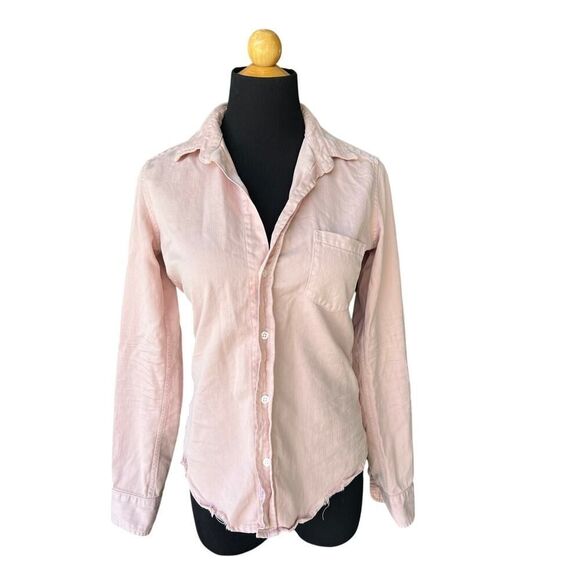 FRANK & EILEEN ITALIAN COTTON BARRY SHIRT SIZE XXS MSRP$238 - Picture 2 of 10